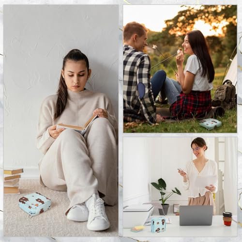 4-Pack Cute Period Bags for Travel & Organization