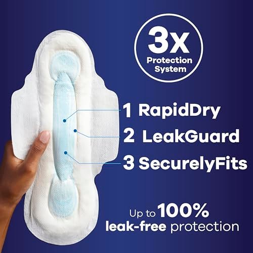 Always Maxi Overnight Pads Size 4 - Ultimate Leak Protection