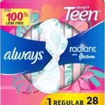 Always Radiant Teen Pads: 100% Leak Protection & Comfort