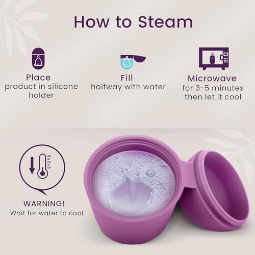 EcoBlossom Silicone Menstrual Cup Sterilizer & Case