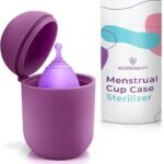 EcoBlossom Silicone Menstrual Cup Sterilizer & Case