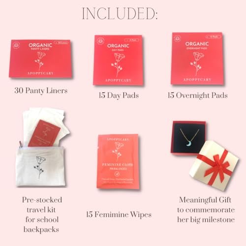 Empower Her: Organic First Period Kit for Teens