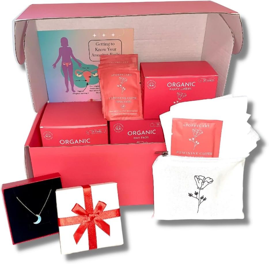 Empower Her: Organic First Period Kit for Teens