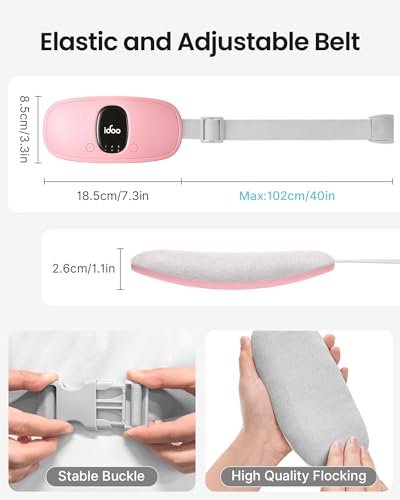 iDOO Portable Heating Pad: Ultimate Relief for Cramps