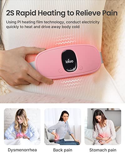 iDOO Portable Heating Pad: Ultimate Relief for Cramps