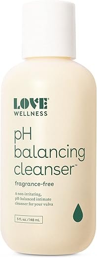 Love Wellness pH Balancing Feminine Wash - Gentle & Fragrance-Free