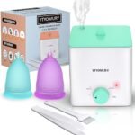 Menstrual Cup Steamer & 2 Reusable Cups Kit
