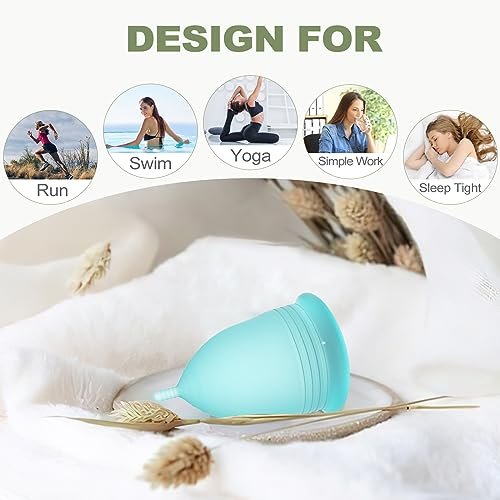 Menstrual Cup Steamer & 2 Reusable Cups Kit
