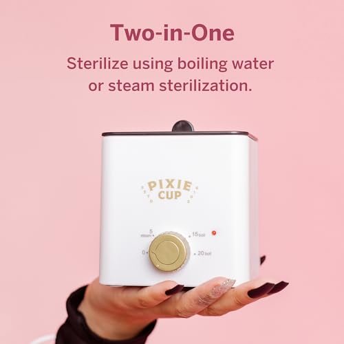 Pixie Menstrual Cup Sterilizer: Quick & Germ-Free Cleaning!