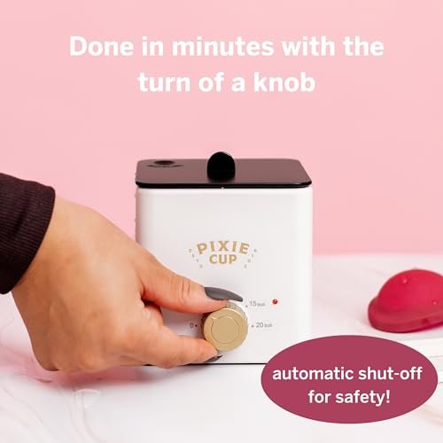 Pixie Menstrual Cup Sterilizer: Quick & Germ-Free Cleaning!
