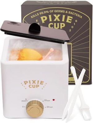 Pixie Menstrual Cup Sterilizer: Quick & Germ-Free Cleaning!