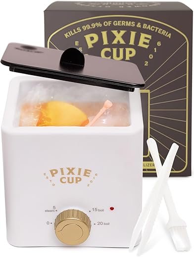 Pixie Menstrual Cup Sterilizer: Quick & Germ-Free Cleaning!