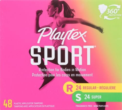 Playtex Sport Tampons 48ct - Ultimate Leak Protection