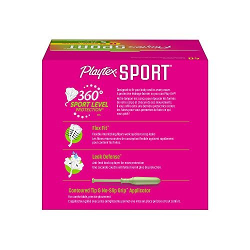 Playtex Sport Tampons 48ct - Ultimate Leak Protection