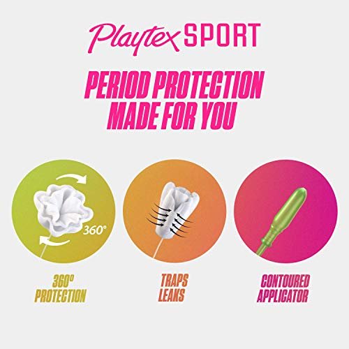 Playtex Sport Tampons 48ct - Ultimate Leak Protection