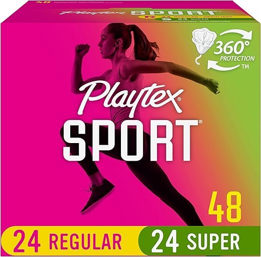 Playtex Sport Tampons 48ct - Ultimate Leak Protection
