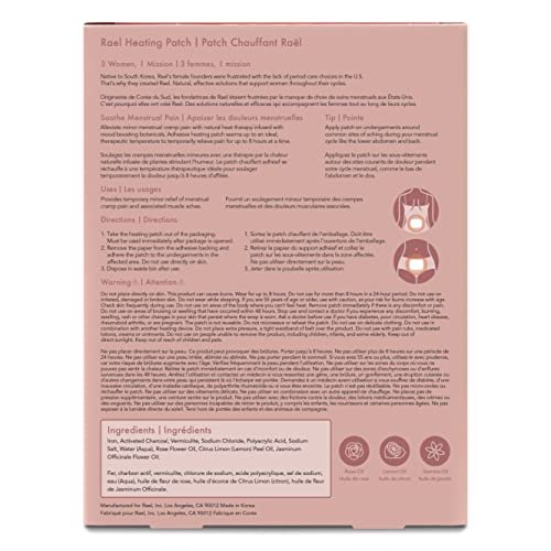 Rael Herbal Heating Pads for Cramps - Discreet Relief