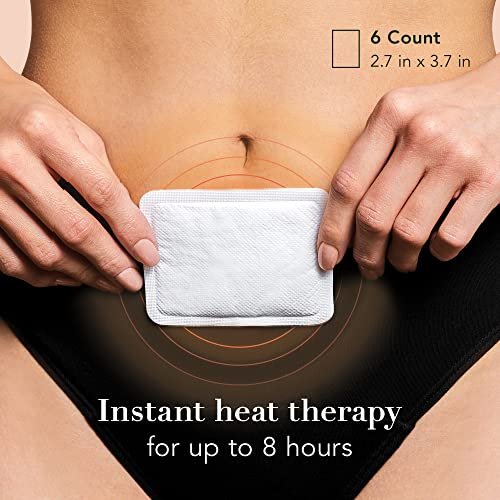 Rael Herbal Heating Pads for Cramps - Discreet Relief