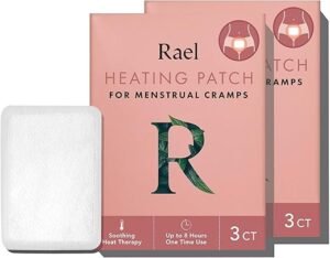 Rael Herbal Heating Pads for Cramps - Discreet Relief