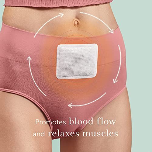Rael Herbal Heating Pads for Cramps - Discreet Relief