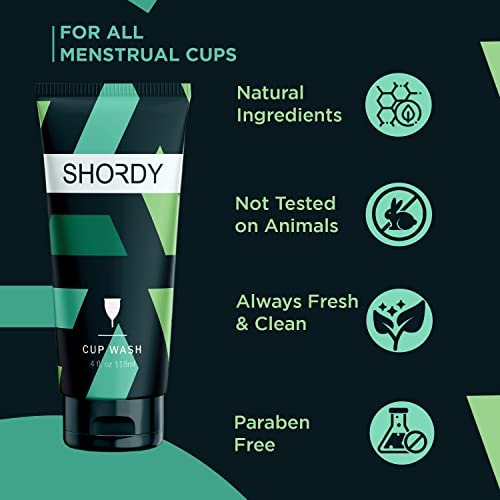 SHORDY Organic Menstrual Cup Cleaner – Safe & pH-Balanced