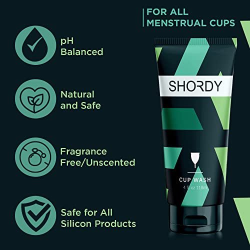 SHORDY Organic Menstrual Cup Cleaner – Safe & pH-Balanced