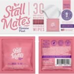Stall Mates Feminine Fresh Wipes - Flushable & Travel-Ready