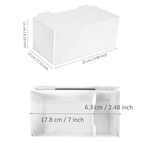 Stylish Acrylic Sanitary Napkin & Tampon Organizer