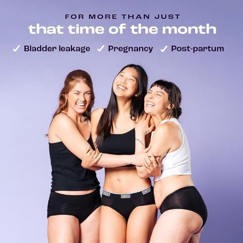Super Comfy Absorbent Period Panties for Women & Teens