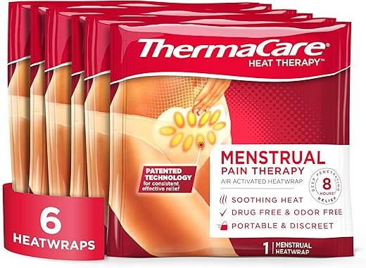 ThermaCare Menstrual Heating Pads: Instant Relief for Cramps