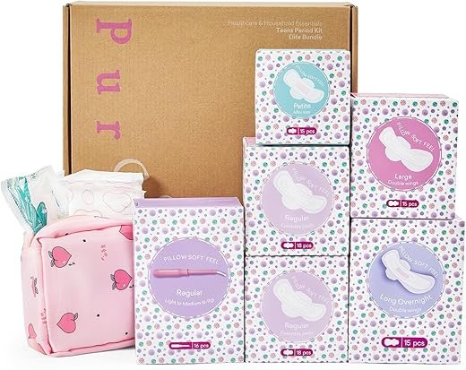 Ultimate Teen Period Kit: 98 Essentials for Girls